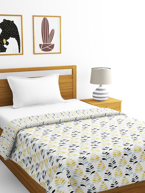 bianca 100% cotton muslin single dohar [with cotton flannel filling]-- gets softer on every wash -1pc set- (mezzo) floral - 17571116 - Very Small Image - 1