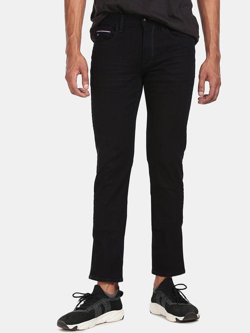black plain denim jeans - 17571770 - Very Small Image - 1