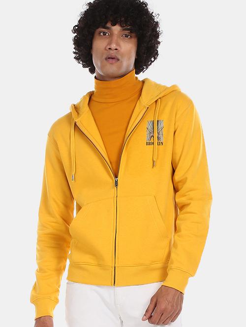 yellow printed sweatshirt - 17572774 - Very Small Image - 1