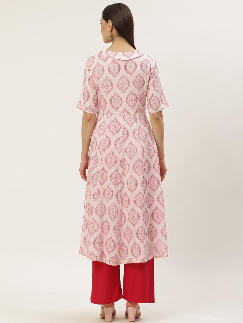women's angrakha kurta - 17573401 - Standard Image - 3