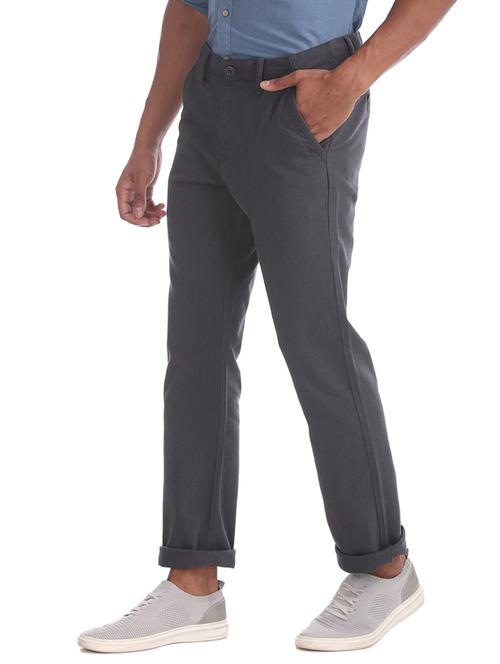 blue solid chinos  - 17574612 - Very Small Image - 1