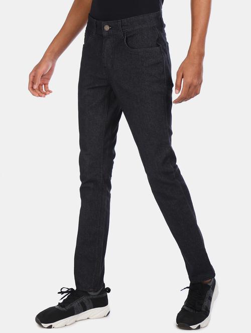 black plain denim jeans  - 17575410 - Very Small Image - 1