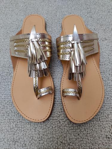 leather ethnic kolhapuri chappal  - 17578712 - Very Small Image - 1