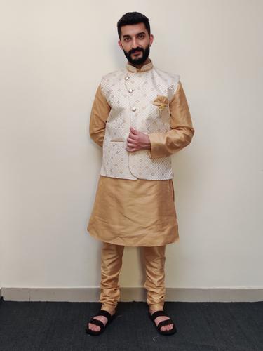 three piece kurta pajama set  - 17579788 - Very Small Image - 1