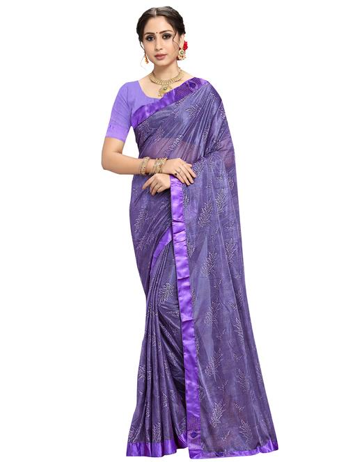 lace bordered woven saree - 17583847 - Very Small Image - 1