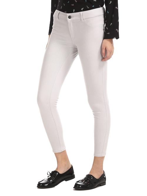 grey cotton trousers - 17584430 - Very Small Image - 1