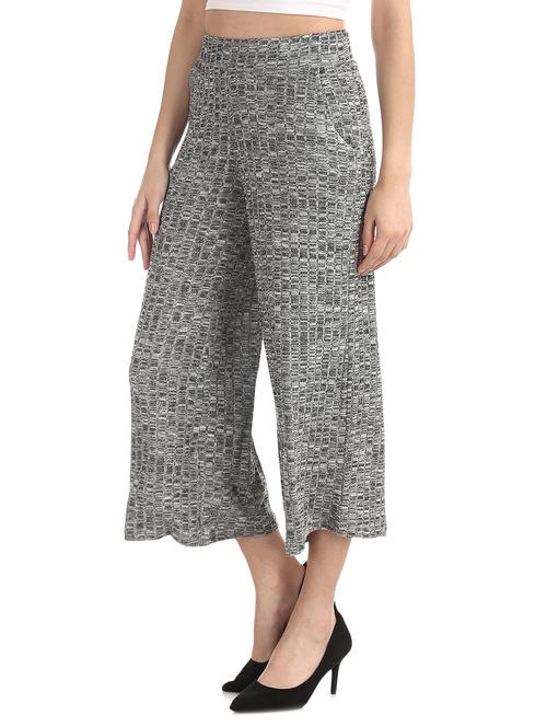mid rise wide leg trouser - 17584435 - Very Small Image - 1