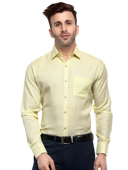 mens solids formal shirt - 17585839 - Very Small Image - 1