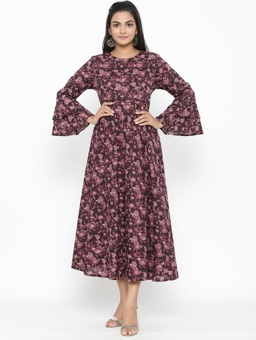 women's flared kurta - 17586892 - Very Small Image - 1