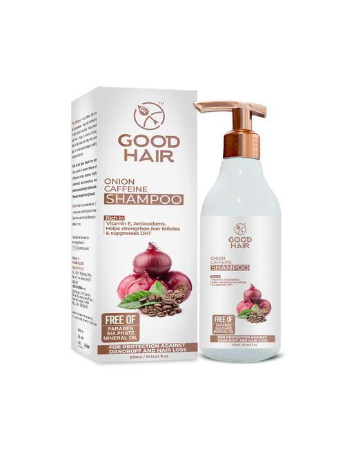 good hair onion caffeine shampoo - 17587419 - Very Small Image - 1
