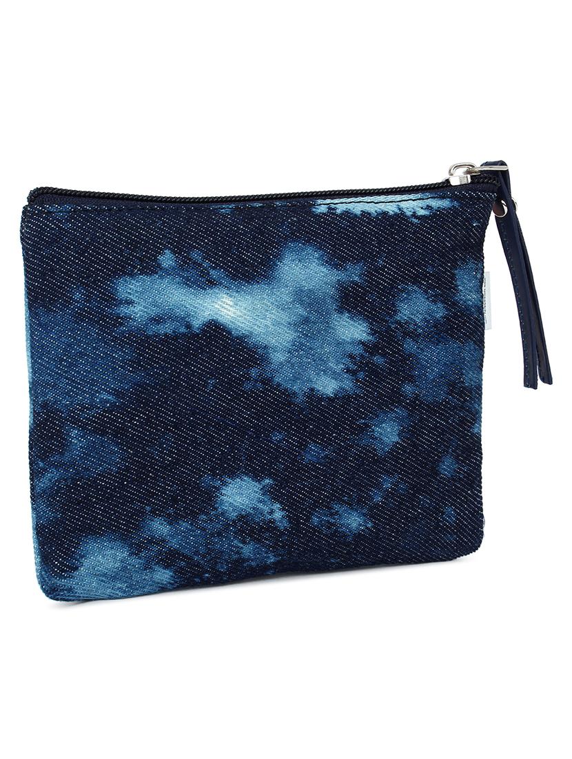 blue canvas regular pouch - 17588622 - Standard Image - 3
