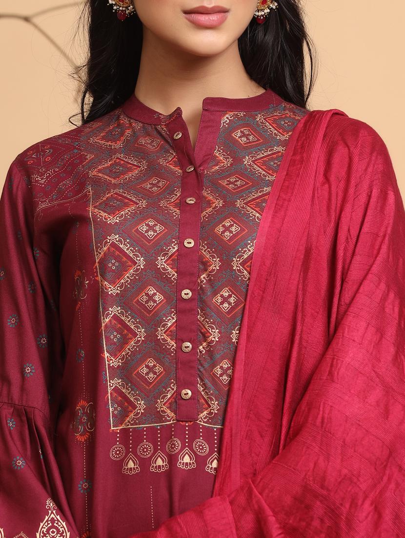 women's straight kurta - 17588662 - Standard Image - 4