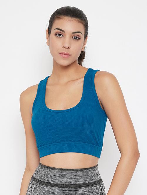 cut out back sports bra - 17592948 - Very Small Image - 1