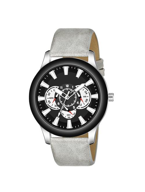 sp-22 white attractive strap design with style eye catchy dial design attractive professional analog watch - for boys - 17593101 - Very Small Image - 1