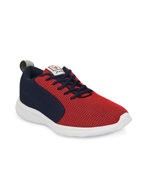 red  lace up sport shoe - 17599489 - Very Small Image - 1