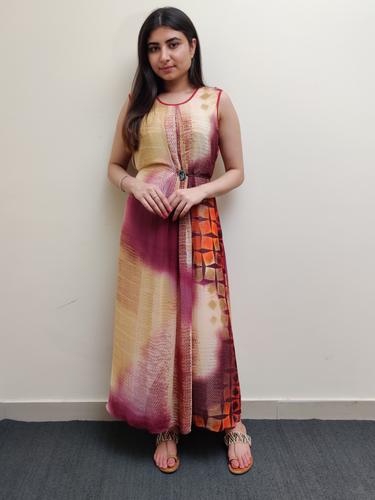 digital print long dress  - 17603248 - Very Small Image - 1