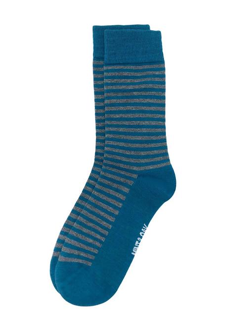 men striped above ankle length socks - 17610756 - Very Small Image - 1