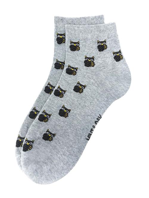 men printed ankle length socks - 17610783 - Very Small Image - 1