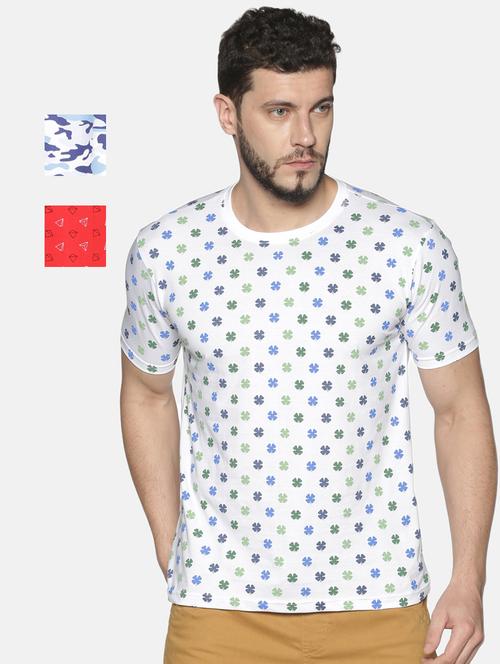 set of 3 multi colored printed t-shirts - 17611604 - Very Small Image - 1