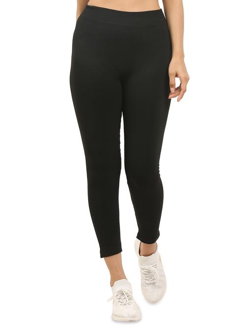 high rise solid sports  legging - 17612027 - Very Small Image - 1