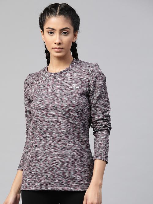 round neck melange tee  - 17613348 - Very Small Image - 1