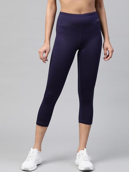 high rise solid sports capri - 17614133 - Very Small Image - 1
