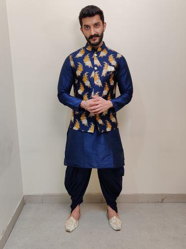 three piece kurta pajama set  - 17615367 - Very Small Image - 1