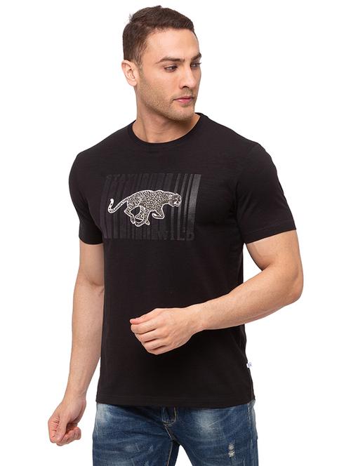 black printed t-shirt - 17615571 - Very Small Image - 1