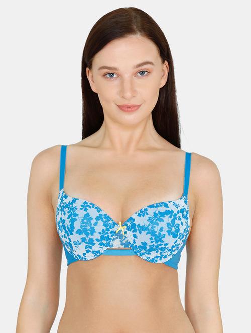 blue net push up bra - 17615789 - Very Small Image - 1