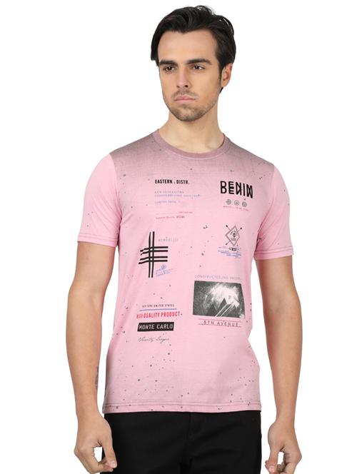 pink printed t-shirt - 17617573 - Very Small Image - 1