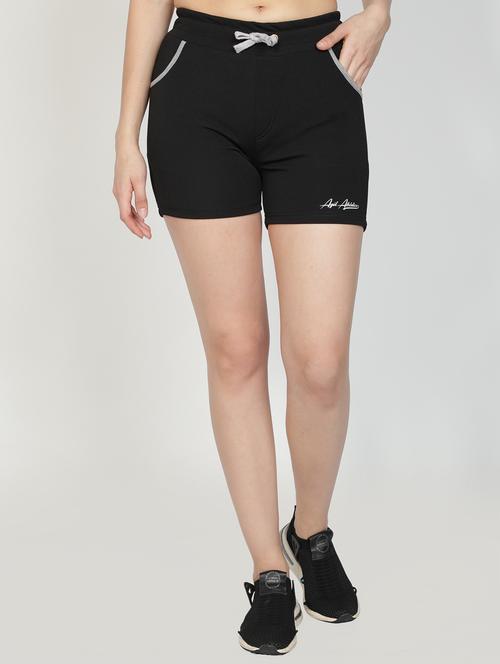 drawstring waist sports shorts  - 17620471 - Very Small Image - 1