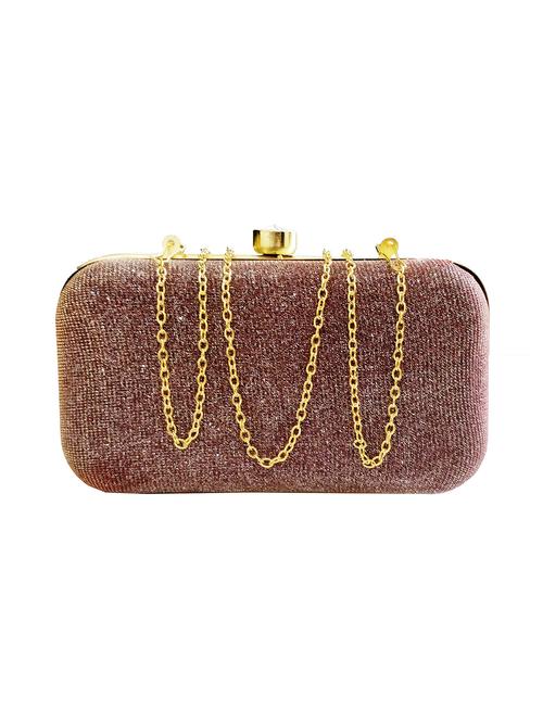 purple metal box clutch - 17620511 - Very Small Image - 1