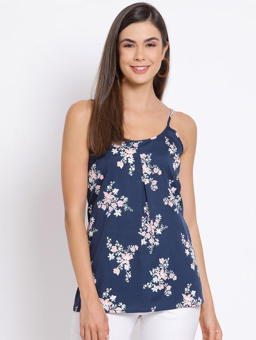 cami neck floral top  - 17620682 - Very Small Image - 1
