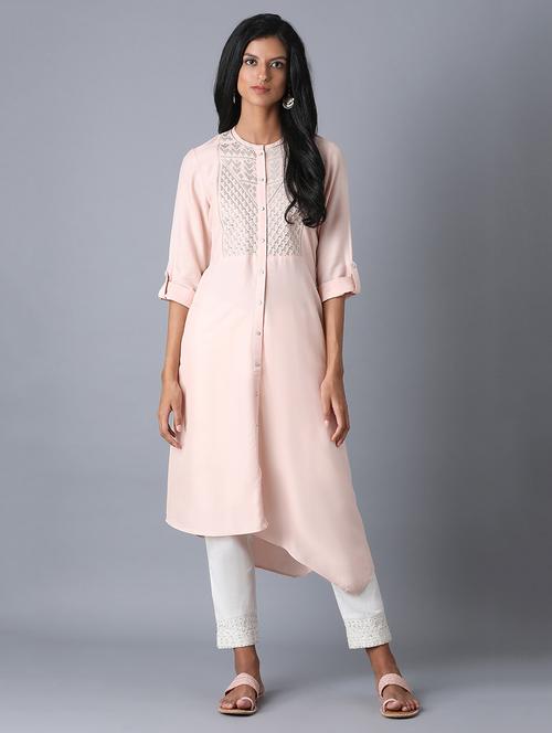women's asymmetric kurta - 17627202 - Very Small Image - 1