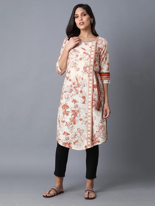 women's a-line kurta - 17627257 - Very Small Image - 1