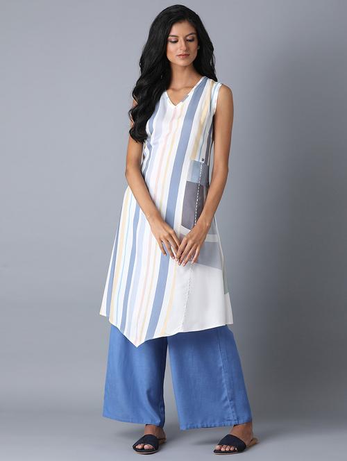 women's asymmetric kurta - 17627307 - Very Small Image - 1