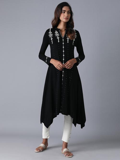 women's asymmetric kurta - 17627336 - Very Small Image - 1