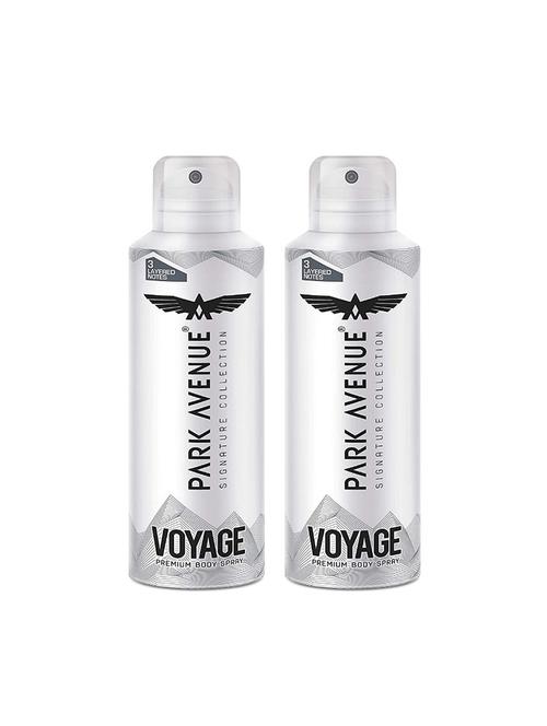 park avenue pack of 2 signature collection premium body spray (voyage) - 17627572 - Very Small Image - 1