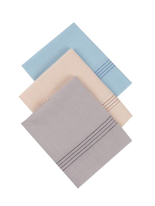 multicoloured pure cotton handkerchief - 17629390 - Very Small Image - 1