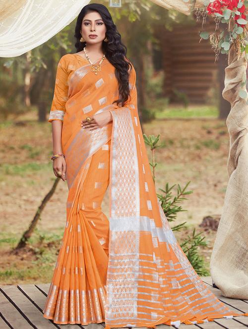 women's banarasi saree - 17629581 - Very Small Image - 1