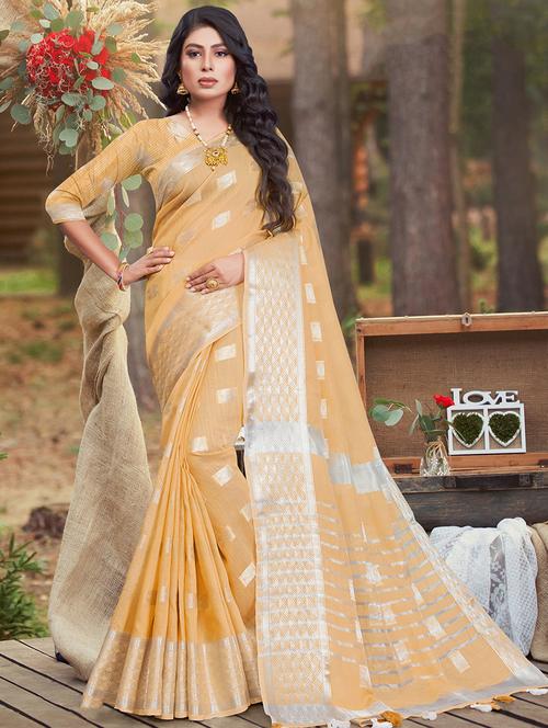 women's banarasi saree - 17629586 - Very Small Image - 1