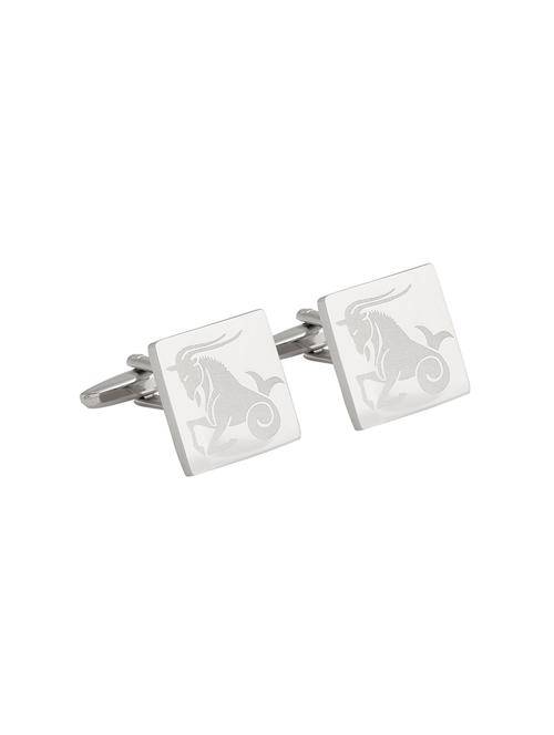 silver metal cufflink - 17629866 - Very Small Image - 1