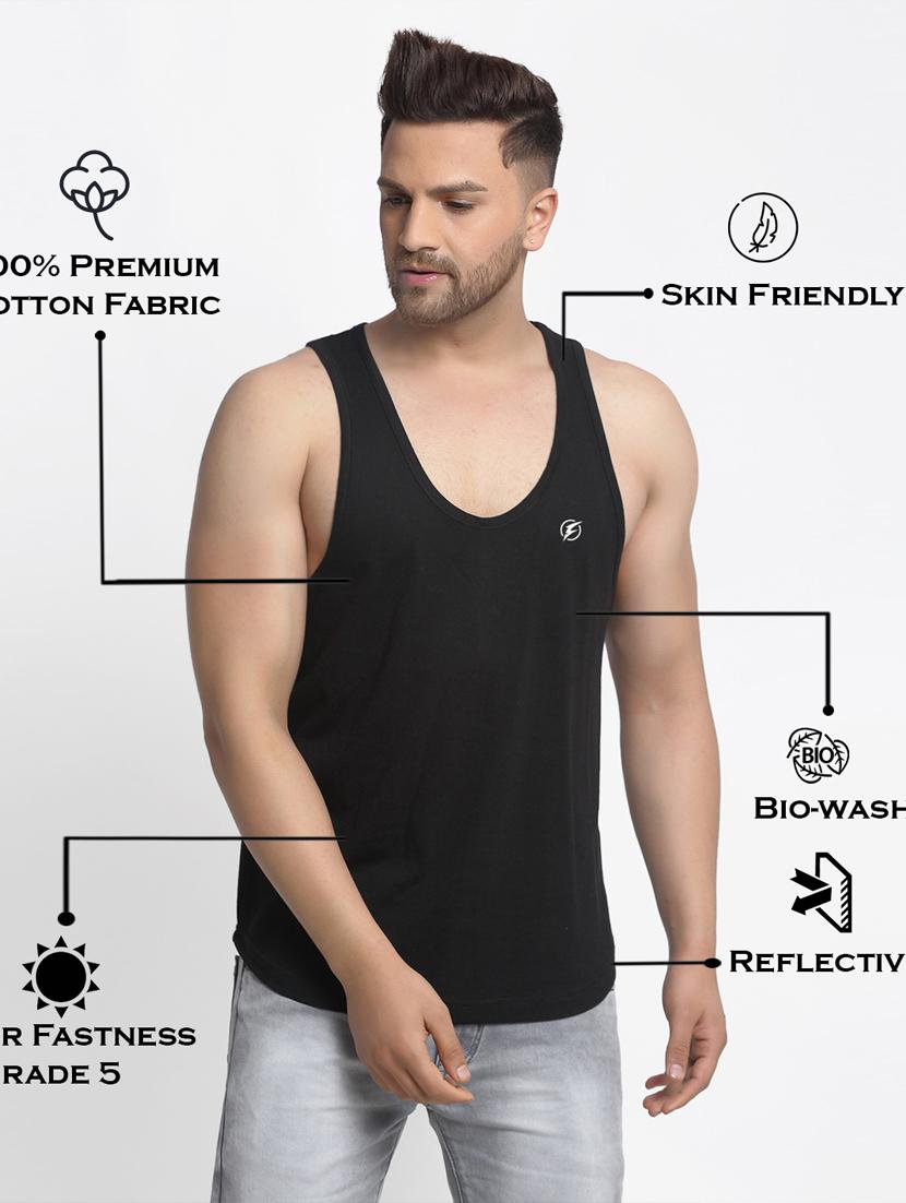 black solid vest - 17630300 - Standard Image - 3