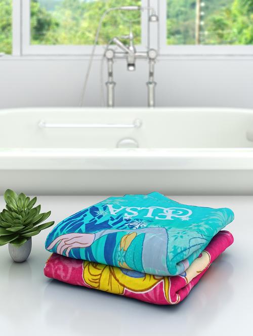 athom trendz disney kids bath towel 60x120 cm pack of 2 - 17632851 - Very Small Image - 1