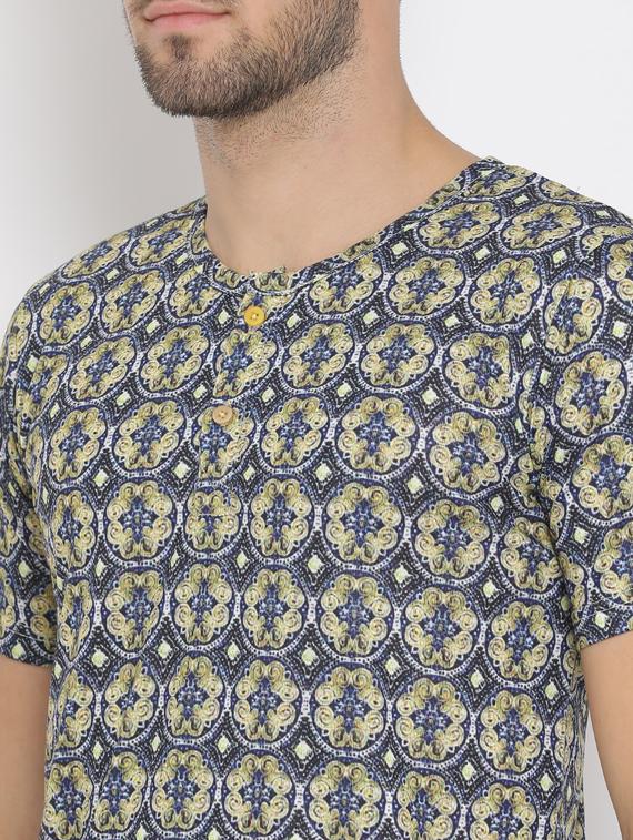 multi colored printed t-shirt - 17633283 - Zoom Image - 4