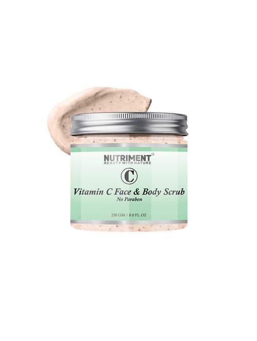nutriment vitamin c scrub,250gram suitable for all skin types - 17636595 - Very Small Image - 1