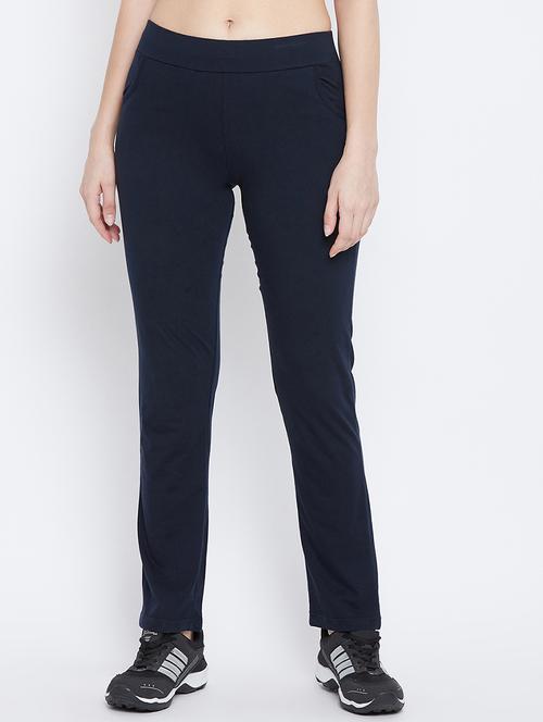 high rise solid track pant - 17638330 - Very Small Image - 1