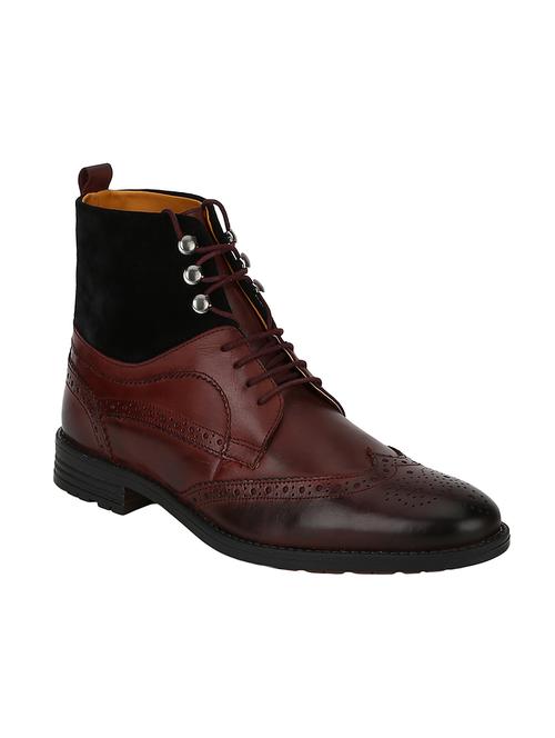 brwon colored lace up boot - 17642179 - Very Small Image - 1
