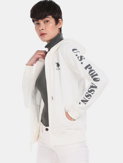 drawstring hood long sleeve sweatshirt - 17647149 - Very Small Image - 1