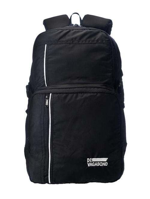 black polyester backpack - 17652265 - Very Small Image - 1